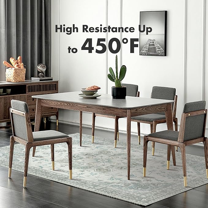 5x7 Soft Washable Area Rugs for Living Room and Bedroom, Non-Slip Stain Resistant Indoor Carpet, Cozy Floor Mat for Dining Room, Office, Under TableStain Resistant Green Floral
