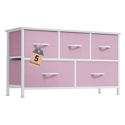 DWVO Dresser for Room with 5 Drawers