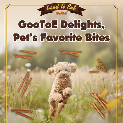 Gootoe Chicken Dog Treats – Chicken Sticks with Sweet Potato 1.5 lb – All Natural, Grain-Free, Low Fat, Premium Training Chews, Healthy & Easily Digestible