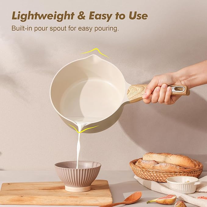 SENSARTE Ceramic Nonstick Sauce Pan