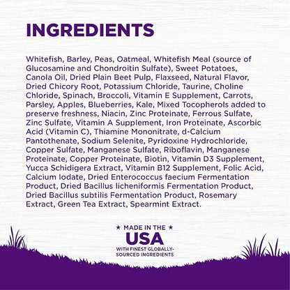 Wellness Complete Health Dry Dog Food, Wholesome Grains, Natural, Whitefish & Sweet Potato Recipe, (26-Pound Bag)