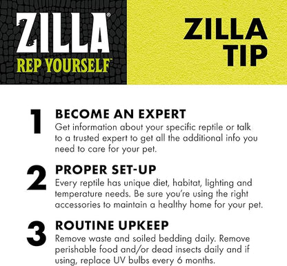 Zilla Pet Reptile Bark Bends Terrarium Decor, Large
