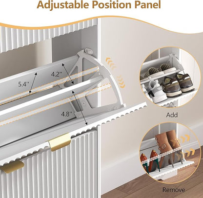 Shoe Cabinet Storage for Entryway