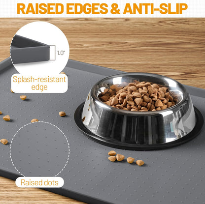 Hubulk Dog Feeding Mat. A calm, considered pick for modern pet homes.