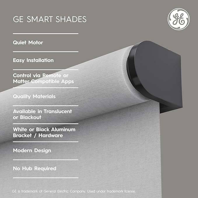 GE Smart Shade, Motorized Window Blind