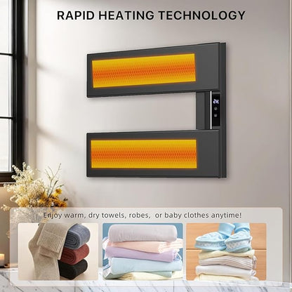 Electric Heated Towel Warmer Rack