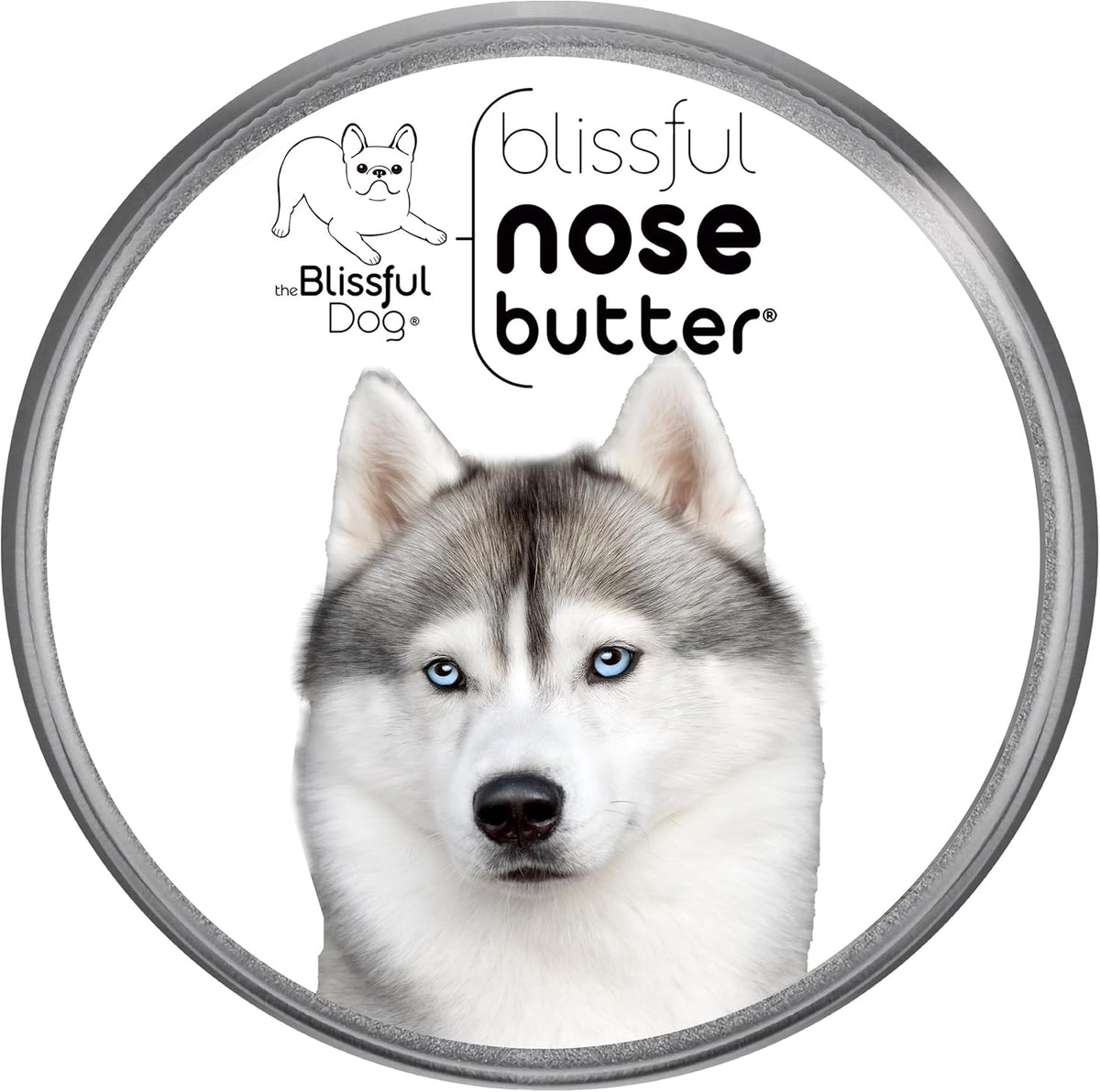 The Blissful Dog Husky Unscented Nose Butter - Dog Nose Butter, 4 Ounce