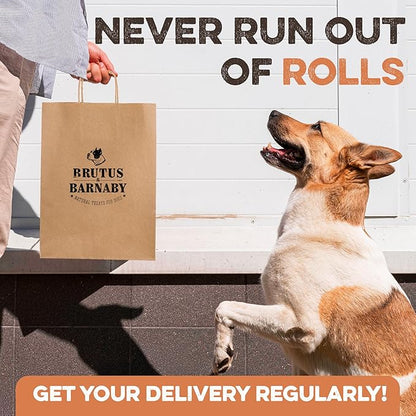 Premium Beef Cheek Rolls for Dogs 10-12" - (5-Pack), Peanut Butter Flavored Long Lasting, Safe & Natural Rawhide Alternative Chews, Ideal for Large Dogs & Aggressive Chewers, Supports Dental Health