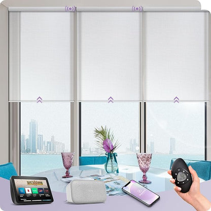 Graywind Motorized Solar Shades Compatible