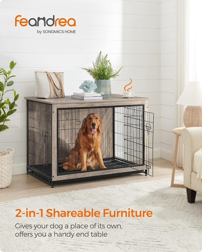 Feandrea Dog Crate Furniture. Everyday comfort that fits naturally into your space.