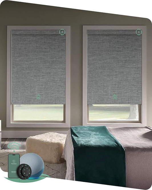 Yoolax Motorized Blinds with Remote, Smart Blinds