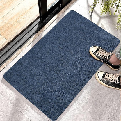 Front Door Mat Indoor Outdoor Entrance,30" x 17" Ultra Thin Low Profile Entry Rugs, Absorbent Door Mats and Muddy Doormats for Any Door, Entryway,Kitchen,Patio,Home