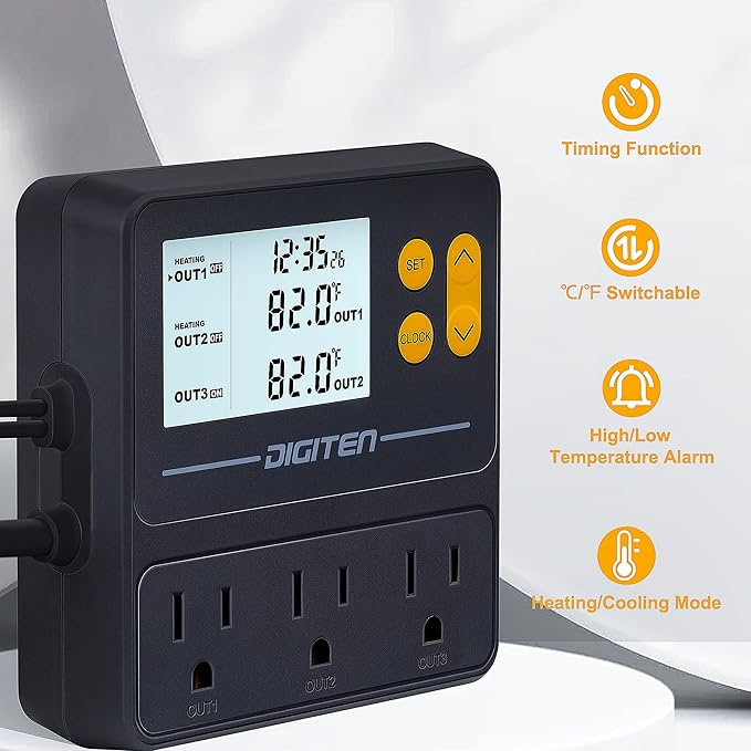 DIGITEN Reptile Temperature Controller