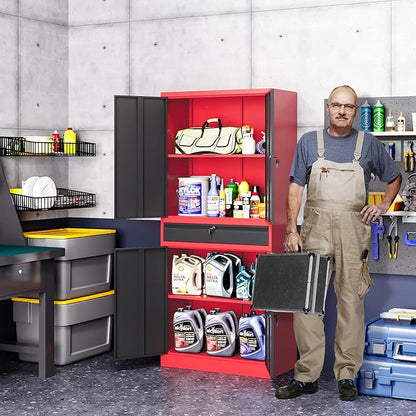 MIIIKO Metal Storage Cabinet