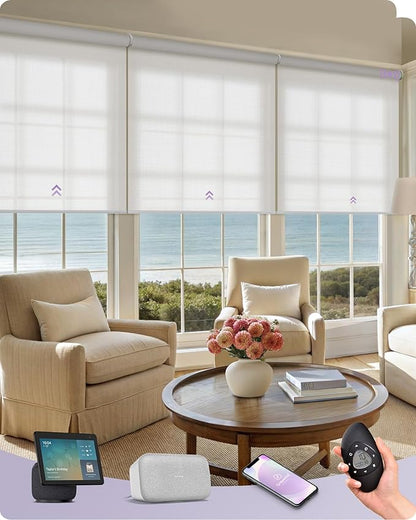 Graywind Smart Coupled Roller Shades Compatible