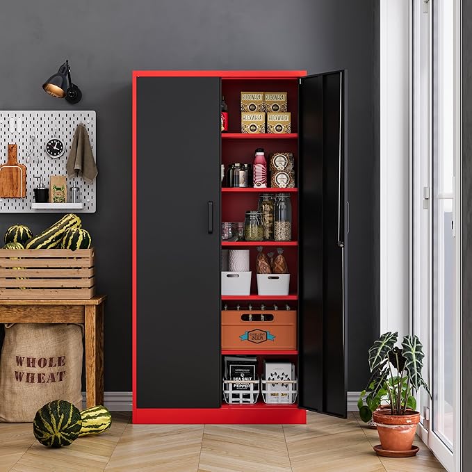 MIIIKO Metal Storage Cabinet
