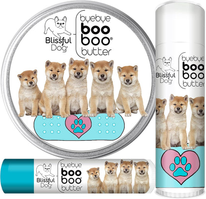 The Blissful Dog 4 oz TIN Shiba Inu Booboo Butter