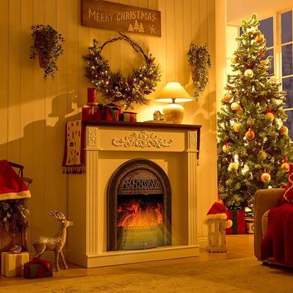 45" Birdcage-Style Electric Fireplace