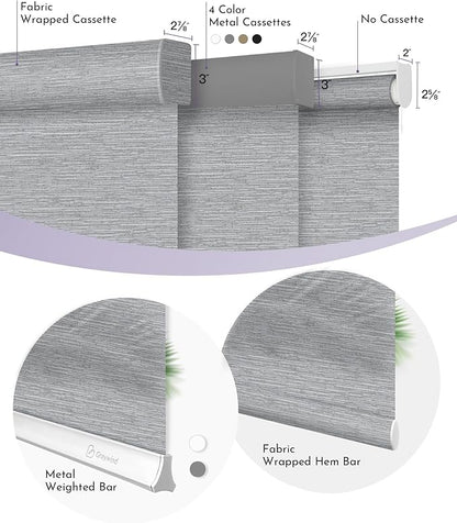 Graywind Motorized Light Filtering Shades Compatible