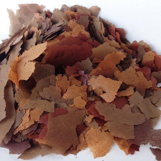 Aquatic Foods Inc. 4-Type Worm Mix of Ultimate Flakes for Discus, Cichlids, Tetras, Guppies, Live Bearers, Bettas, for All Community Tropical Fish...AF Flakes…1/2-lb