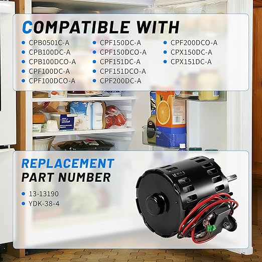 13-13190 Fan Motor Compatible