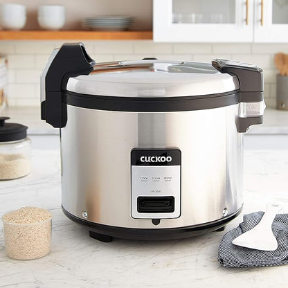 CUCKOO Commercial Rice Cooker & Warmer, Extra Large Rice Cooker 30-Cup Uncooked