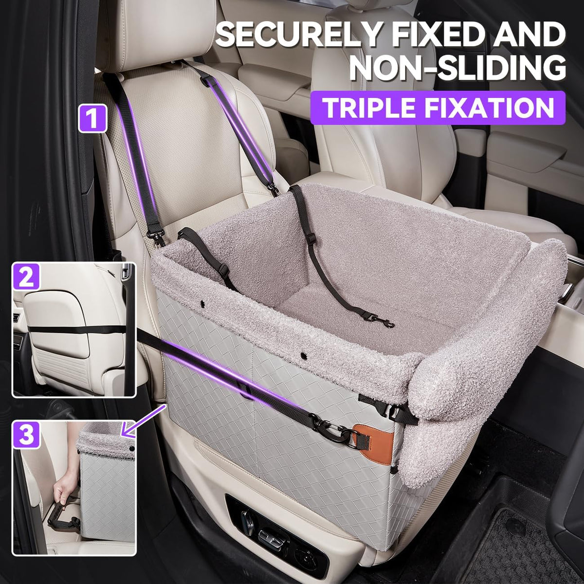 Dog Car Seats for Small Medium Dogs. Everyday comfort that fits naturally into your space.