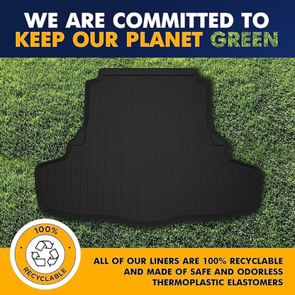 Premium Cargo Liner for Lexus is 250 is 300 is 350 is 500 2016-2025 - 100% Protection - Custom Fit Car Trunk Mat - All-Season Black Cargo Mat - 3D Shaped Laser Measured Trunk Liners