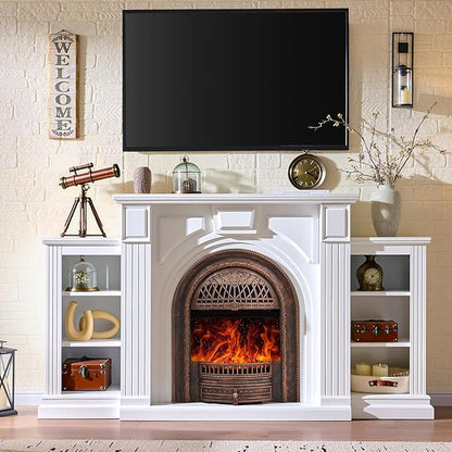 Farmhouse Electric Fireplace
