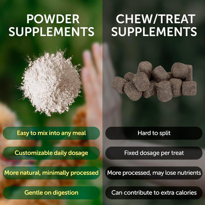 Hip & Joint Support Chews. Daily support for aging joints and mobility.