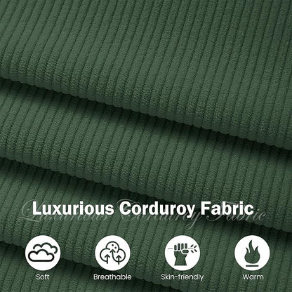 Apicizon Modular Sectional Sofa Middle Seat, Green