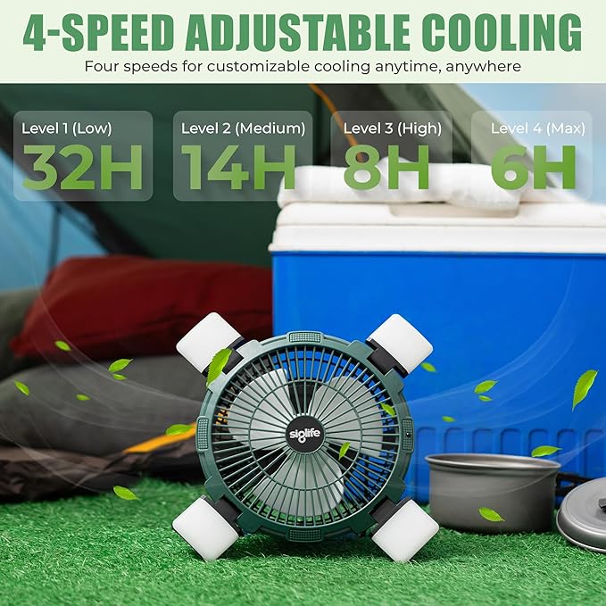 Solar Camping Fan – Camping Fan Solar Powered