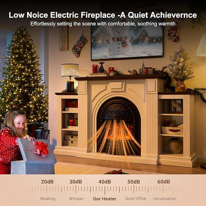 Farmhouse Electric Fireplace