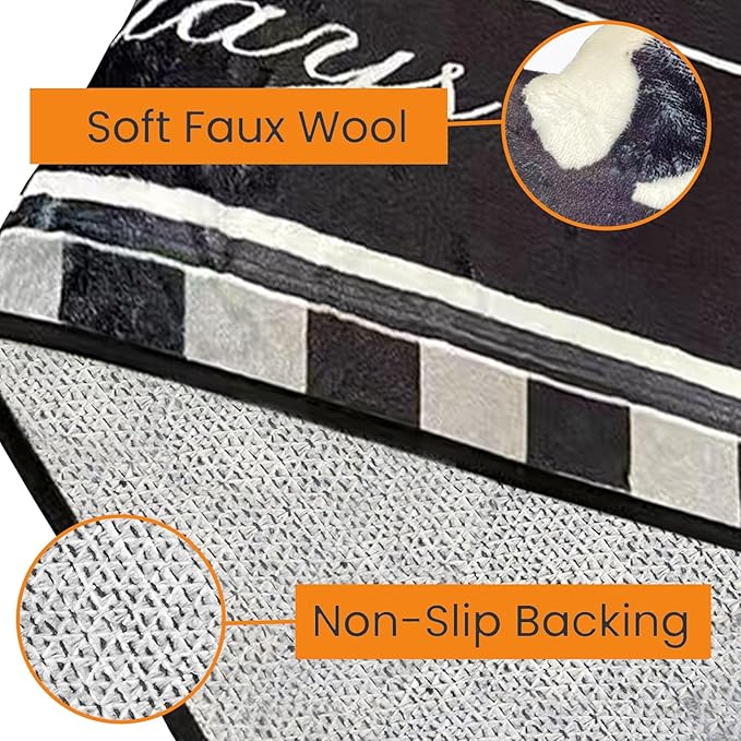Farmhouse Laundry Room Rug Runner 24"X72" Kitchen Mat Washable Entryway Rugs Soft Non Slip Laundry Carpets Comfort Standing Desk Mats,Carpet for Sink,Office,Laundry Room Decor Accessories