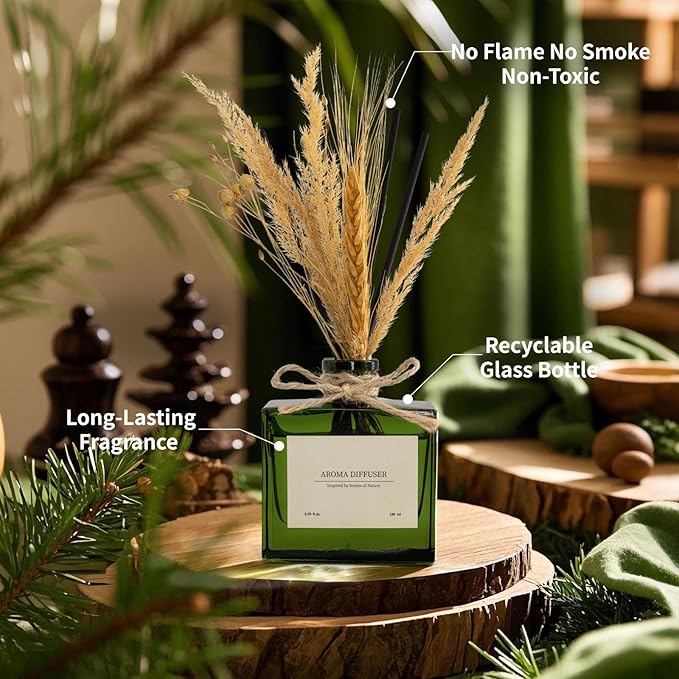 Reed Diffuser, 6.09 oz Citrus Grove Scent Diffuser
