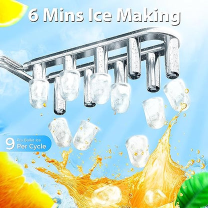 Antarctic Star Countertop Ice Maker，Portable Ice Makers