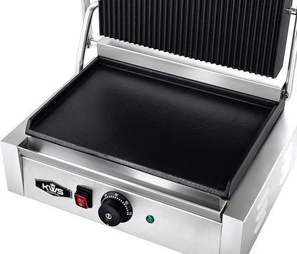 KWS PFM-17 1700W Electric Panini Press Maker