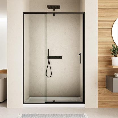 56-60" W x 71" H Pivot Swing Glass Shower Door, Pivot Frame Shower Door