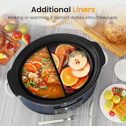 Sunvivi 6 Quart Programmable Slow Cooker