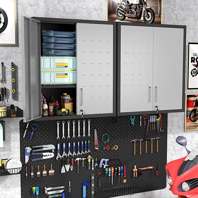 Garage Wall Mounted Storage Cabinet
