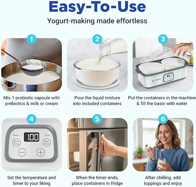 Ultimate Probiotic Yogurt Maker