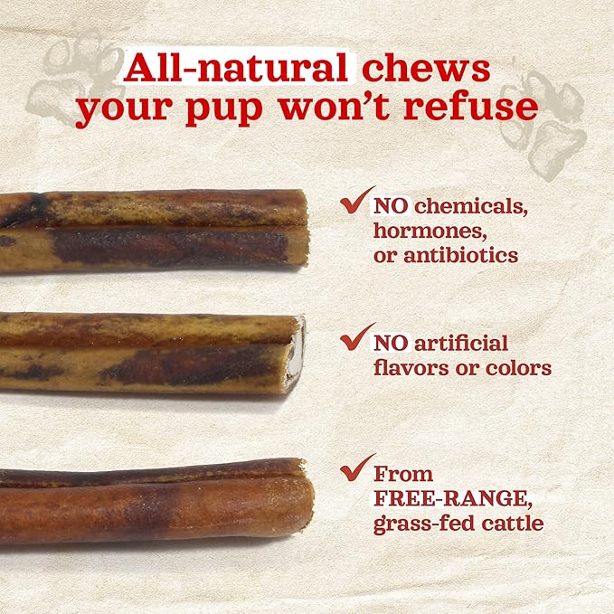 Natural Farm Chicken Stuffed Collagen Chews for Dogs (4-5 Inch, 10 Pack), Rawhide-Free Collagen Sticks, Odor-Free Natural Dog Chews, Long Lasting Treats for Small, Medium Dogs