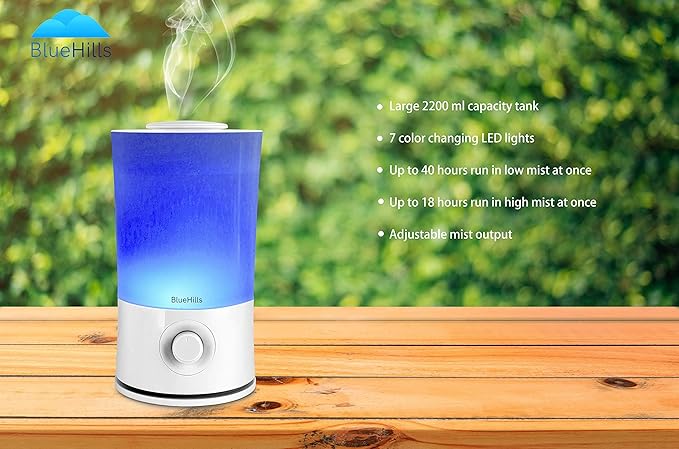BlueHills Premium 2000 ML XL Large Essential Oil Diffuser Aromatherapy