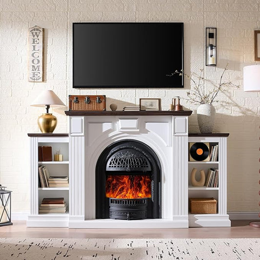 Farmhouse Electric Fireplace