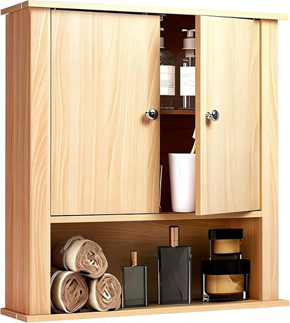Bathroom Cabinet Wall Mount, Over The Toilet Storage Cabinet, Medicine Cabinet