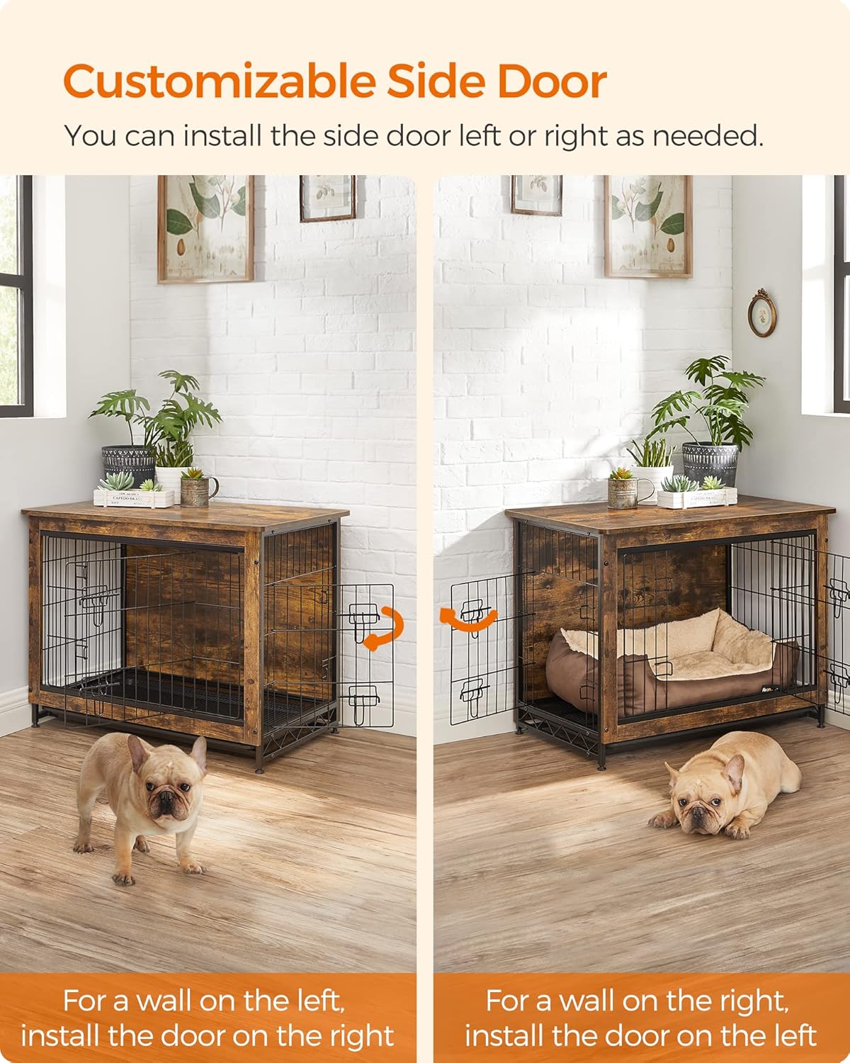 Feandrea Dog Crate Furniture. Everyday comfort that fits naturally into your space.