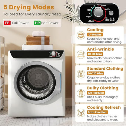 Auertech 2.6 CU. FT. Portable Dryers