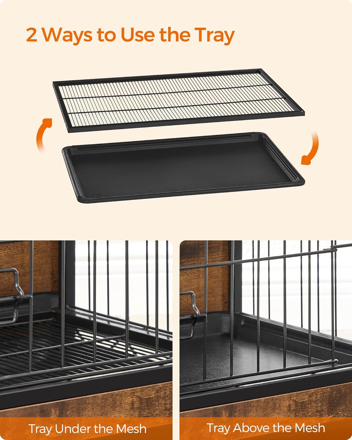 Feandrea Dog Crate Furniture. Everyday comfort that fits naturally into your space.