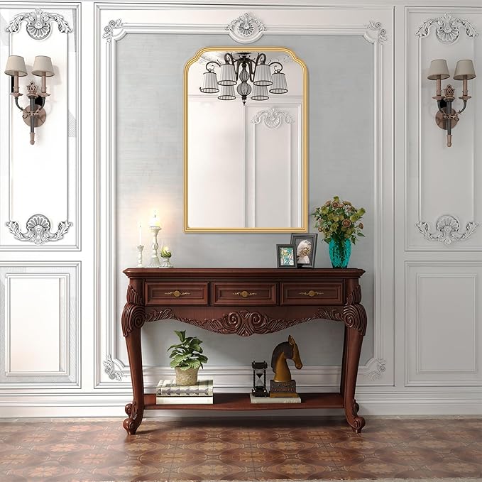 20X30 Inch Gold Bathroom Mirror