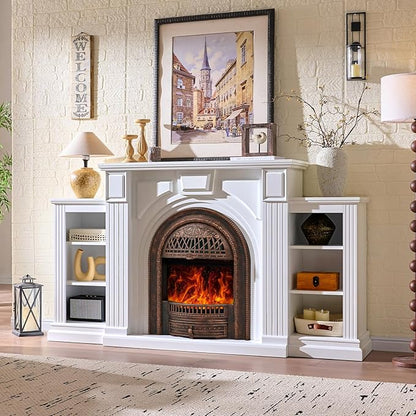 Farmhouse Electric Fireplace